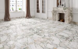 Calacatta Monet Marble Floor Tiles – Polished Stone Slabs for Luxury Interior Design